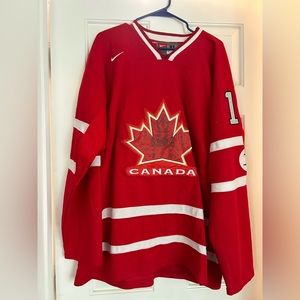 Team Canada 2010 Olympics Brendan Morrow Jersey (Dallas Stars).  #10